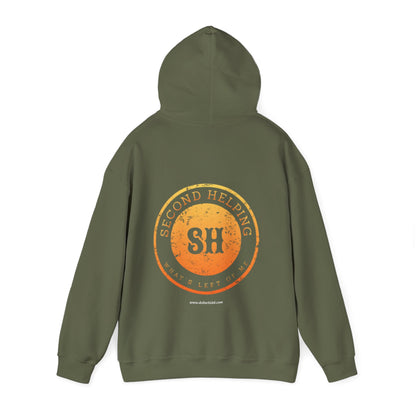 Second Helping - What's Left of Me - Unisex Heavy Blend™ Hooded Sweatshirt