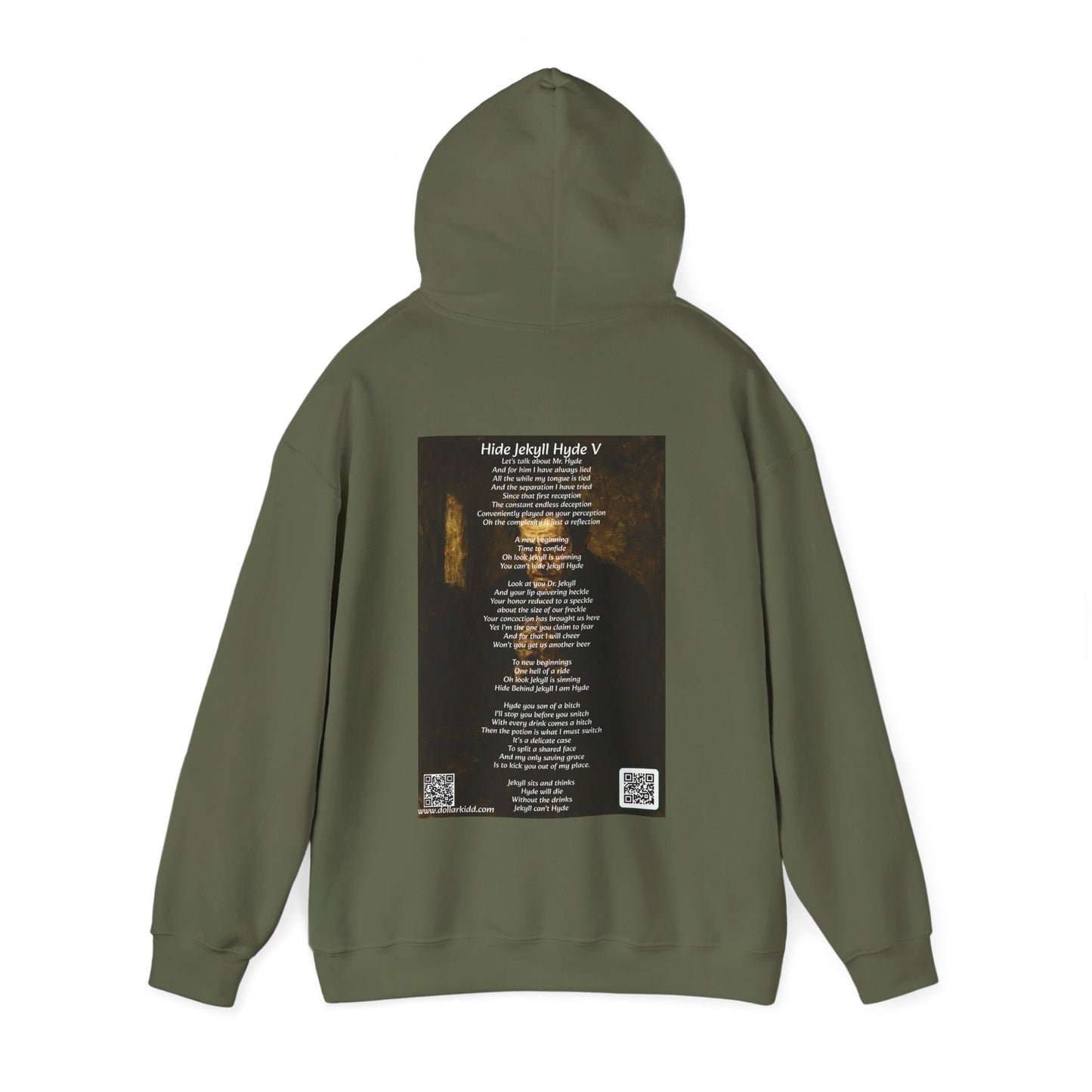 Hide Jekyll Hyde V Unisex Heavy Blend™ Hooded Sweatshirt