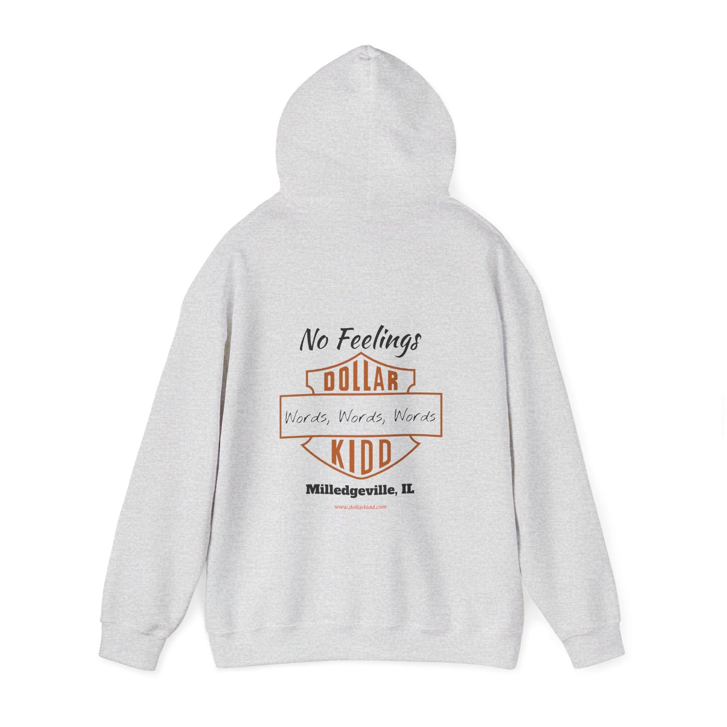 Words Words Words 2 Front and Back Unisex Heavy Blend™ Hooded Sweatshirt