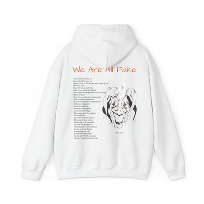 We Are All Fake Unisex Heavy Blend™ Hooded Sweatshirt