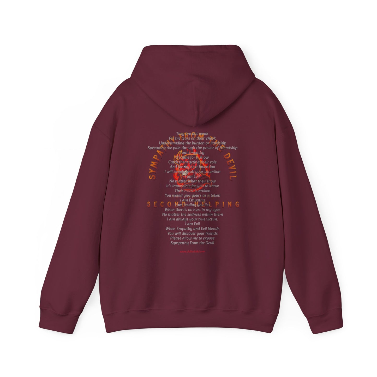 Sypathy From The Devil Unisex Heavy Blend™ Hooded Sweatshirt