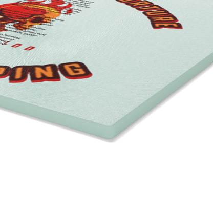 Concealed Torture - Glass Cutting Board