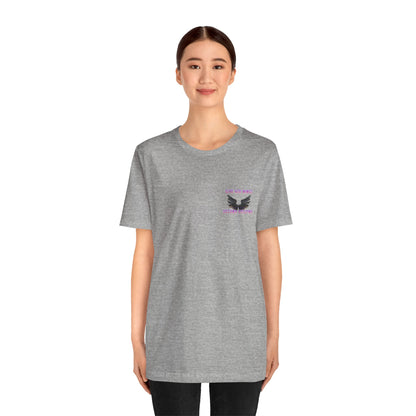 Give Her Wings Unisex Jersey Short Sleeve Tee