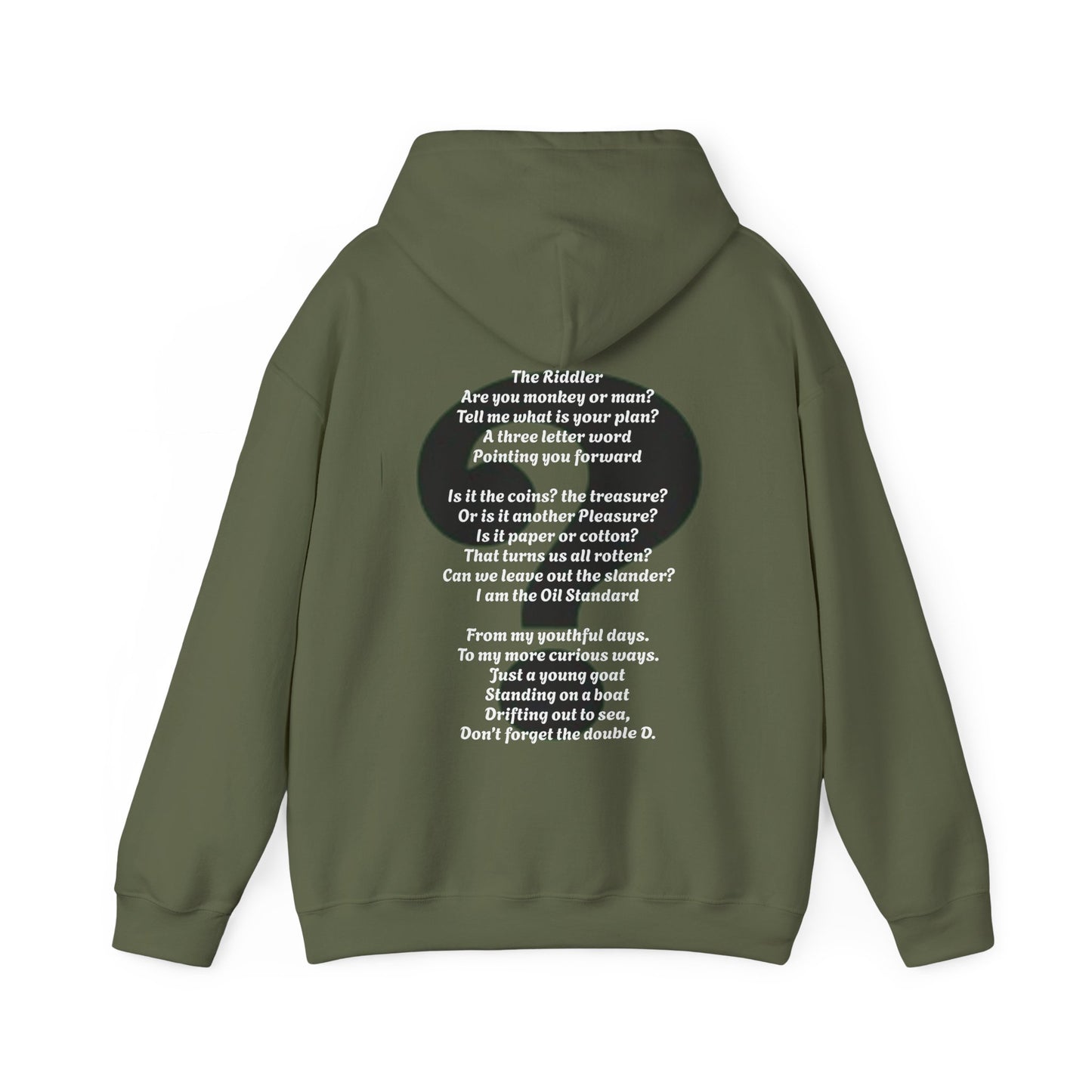 Riddle Me This? Unisex Heavy Blend™ Hooded Sweatshirt