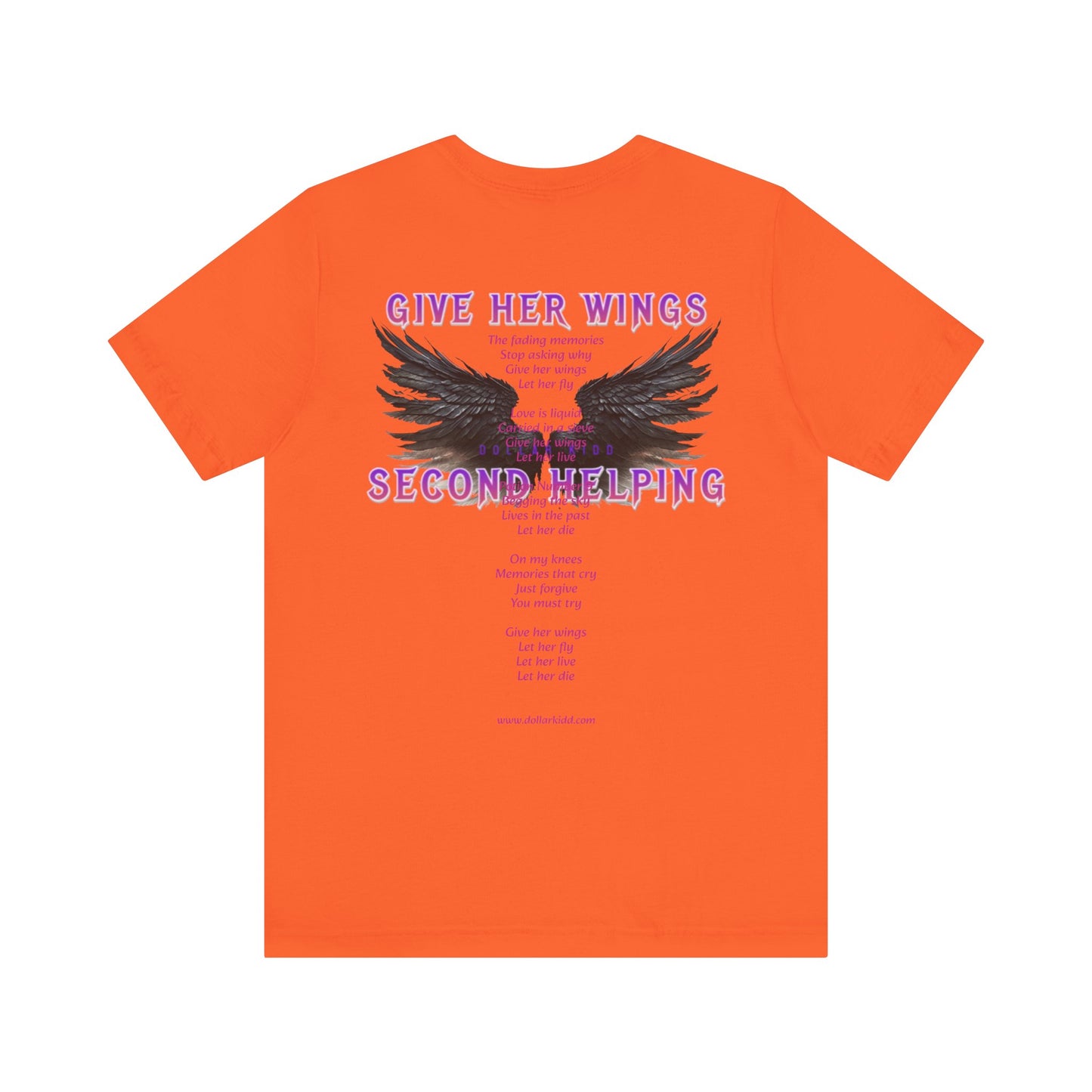 Give Her Wings Unisex Jersey Short Sleeve Tee