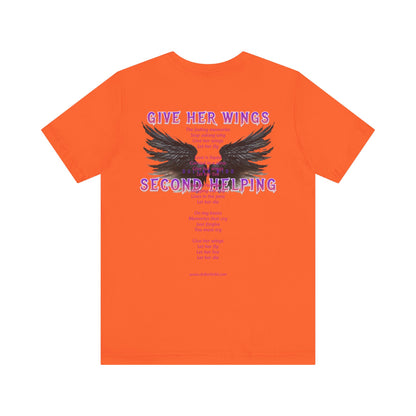 Give Her Wings Unisex Jersey Short Sleeve Tee
