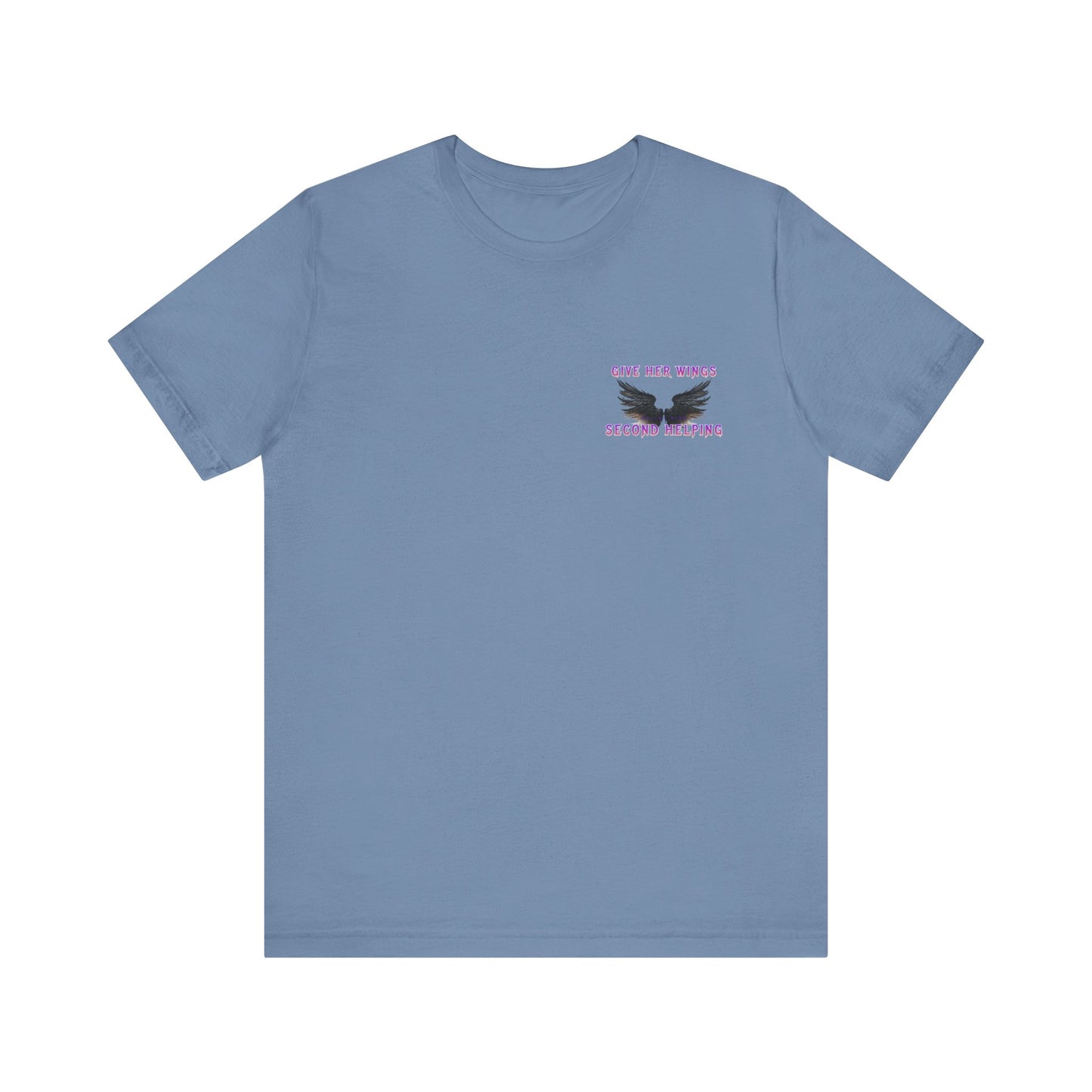 Give Her Wings Unisex Jersey Short Sleeve Tee