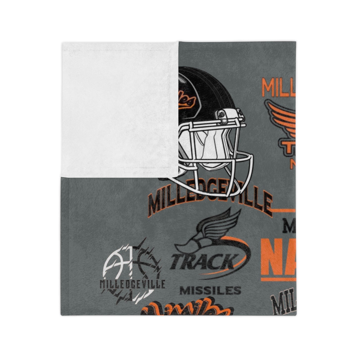 Missiles Nation 02 Velveteen Microfiber Blanket