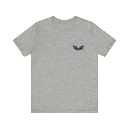 Give Her Wings Unisex Jersey Short Sleeve Tee