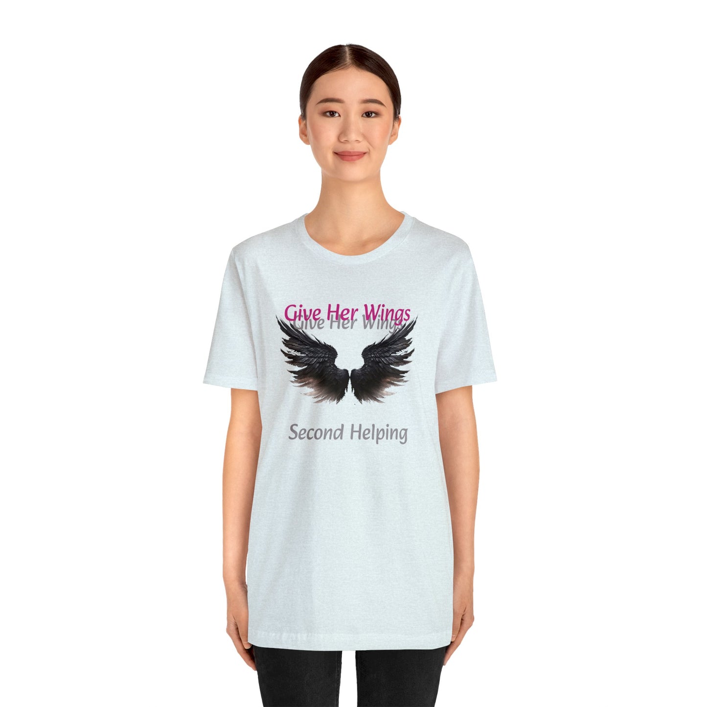 Dollar Kidd - Give Her Wings Unisex Jersey Short Sleeve Tee