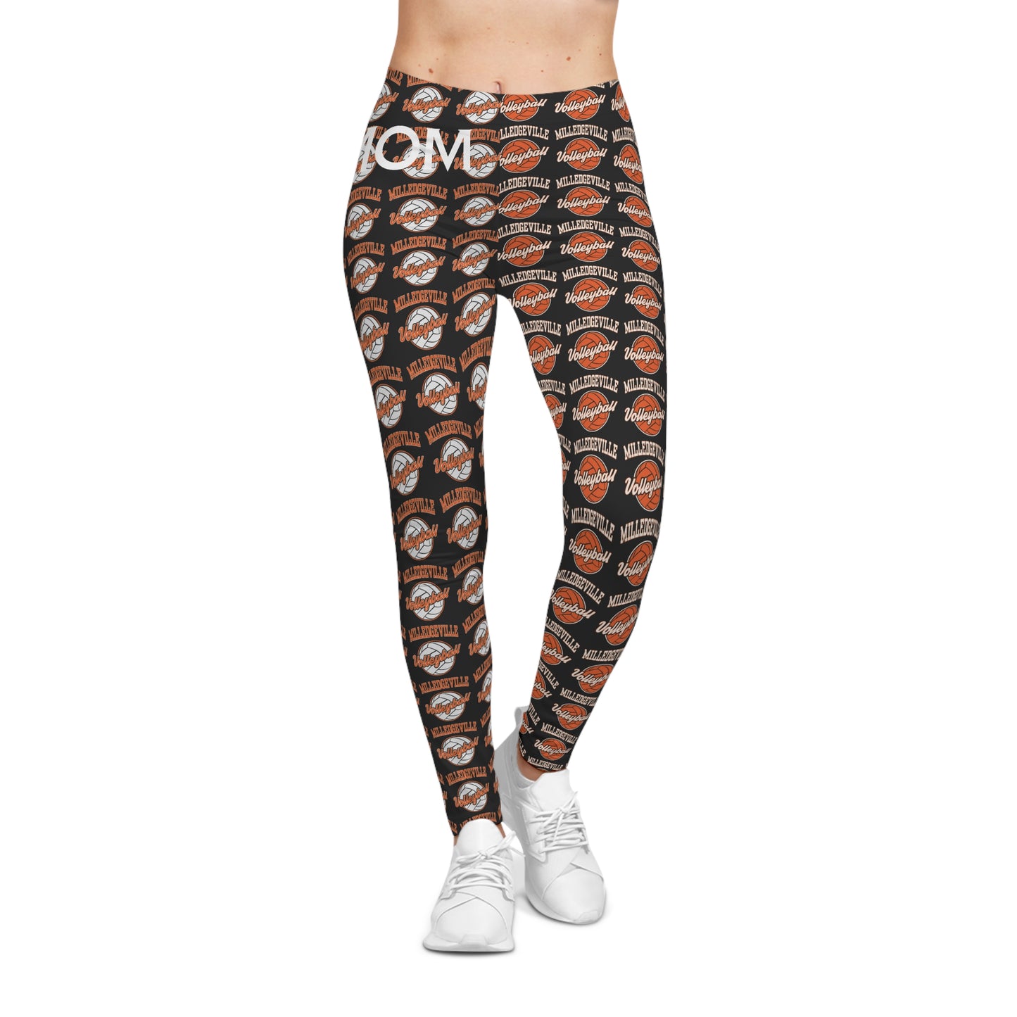 Missiles - Volleyball MOM Women's Casual Leggings (AOP)