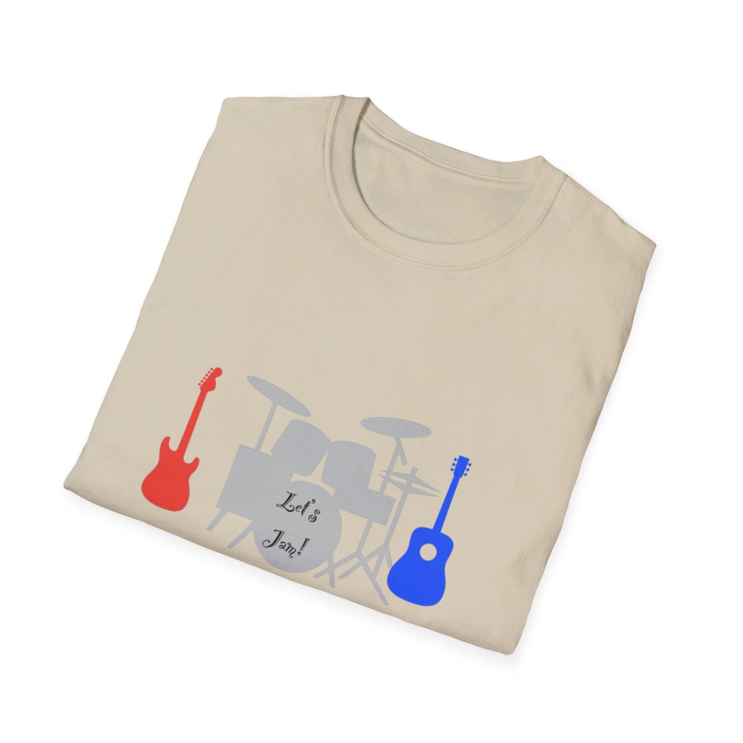 KO - Let's Jam - Unisex Softstyle T-Shirt