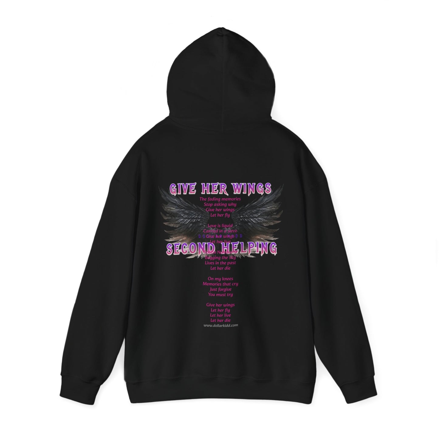 Give Her Wings Unisex Heavy Blend™ Hooded Sweatshirt