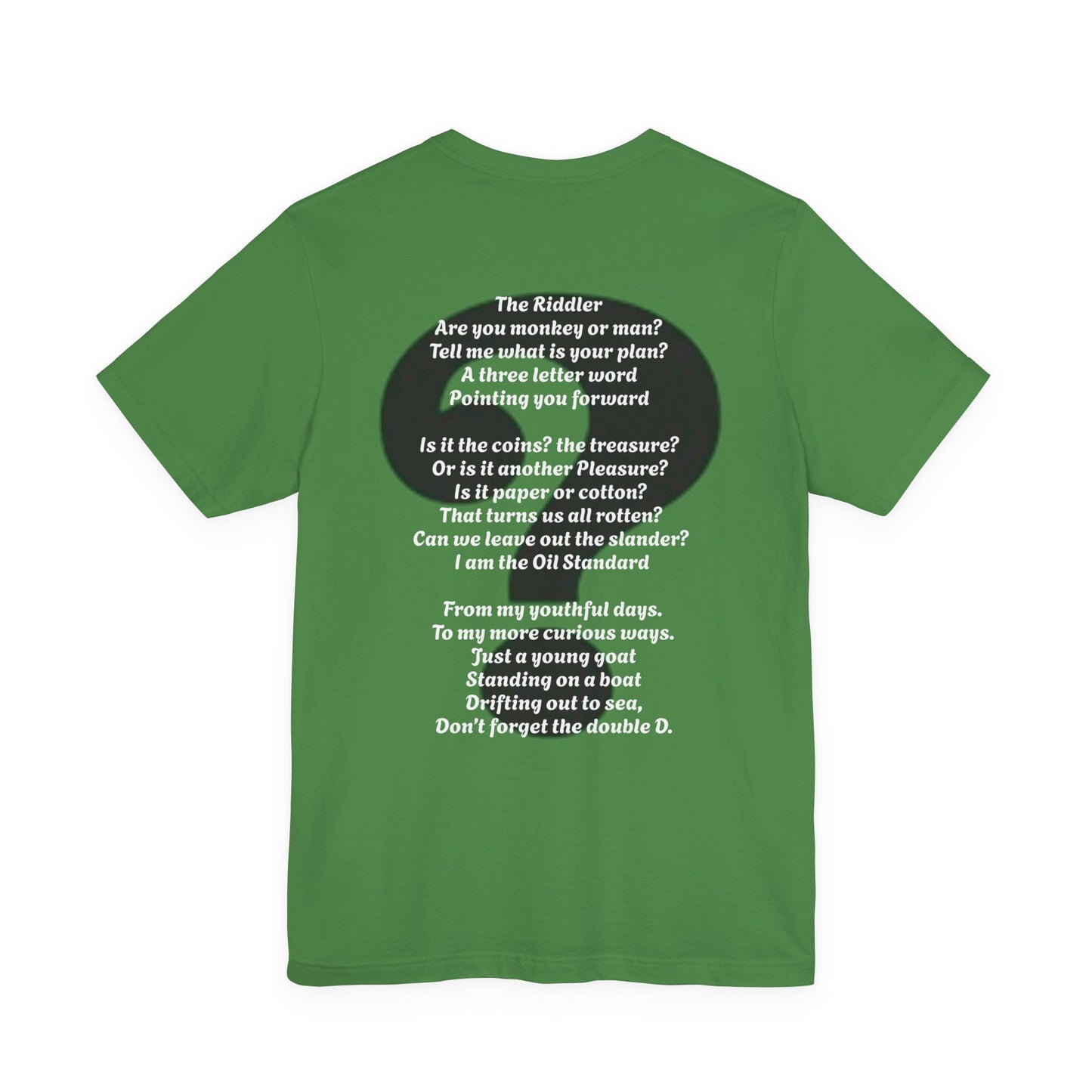 Riddle Me This Unisex Jersey Short Sleeve Tee