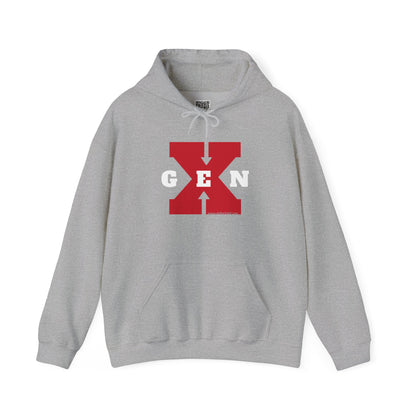Gen X - 01 Big Red Unisex Heavy Blend™ Hooded Sweatshirt