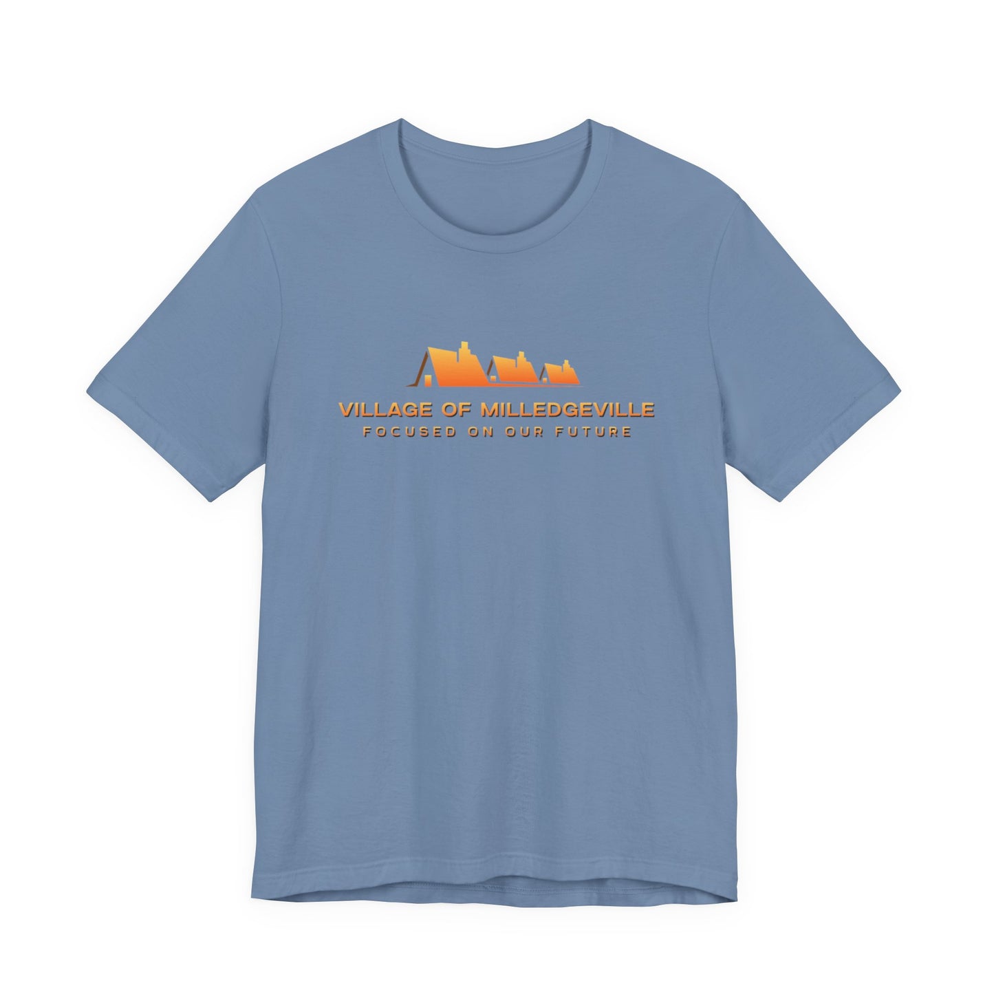 Focused on Our Future - Biker Back - Unisex Jersey Short Sleeve Tee