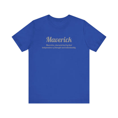 Maverick - Maverick Unisex Jersey Short Sleeve Tee