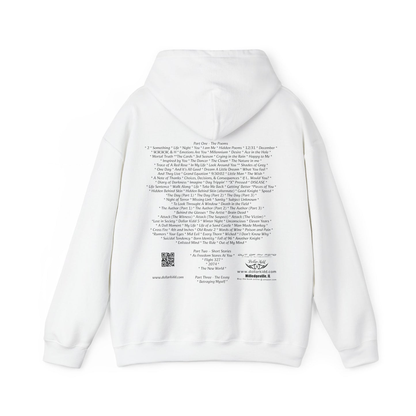 Dollar Kidd - Out Of My Mind - All Titles BL Unisex Heavy Blend™ Hooded Sweatshirt