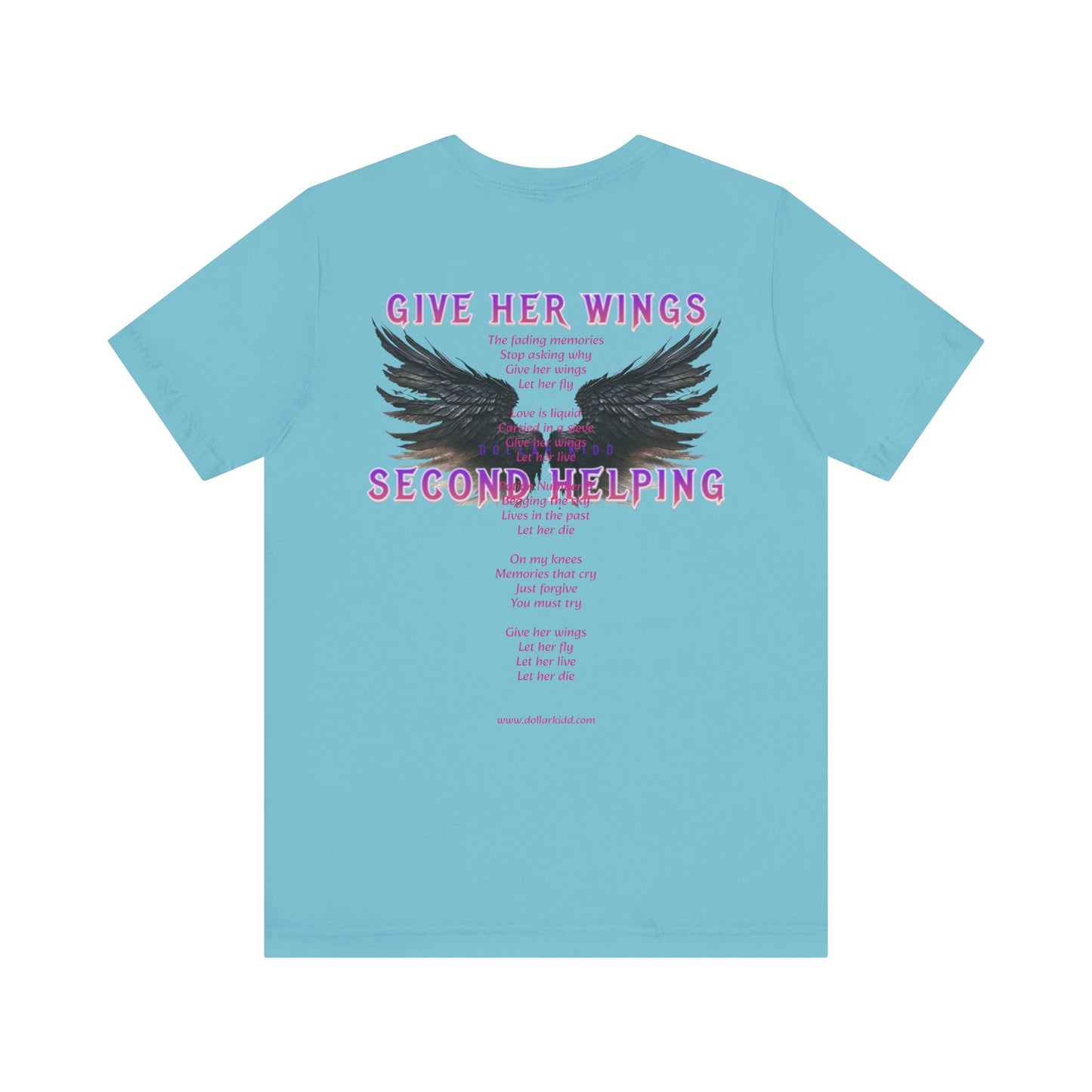 Give Her Wings Unisex Jersey Short Sleeve Tee