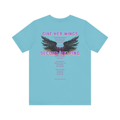Give Her Wings Unisex Jersey Short Sleeve Tee