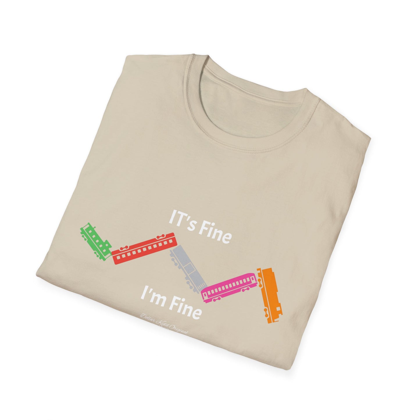KO - It's Fine I'm Fine - Unisex Softstyle T-Shirt