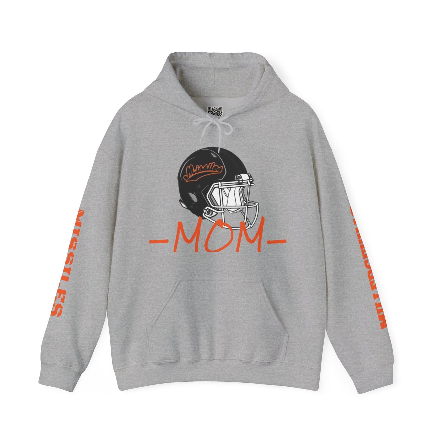 Missiles Football -MOM- Toms-Smith -MOM- Unisex Heavy Blend™ Hooded Sweatshirt