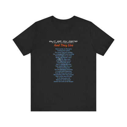 And They Live (front) I Am The Keeper (back) Unisex Jersey Short Sleeve Tee