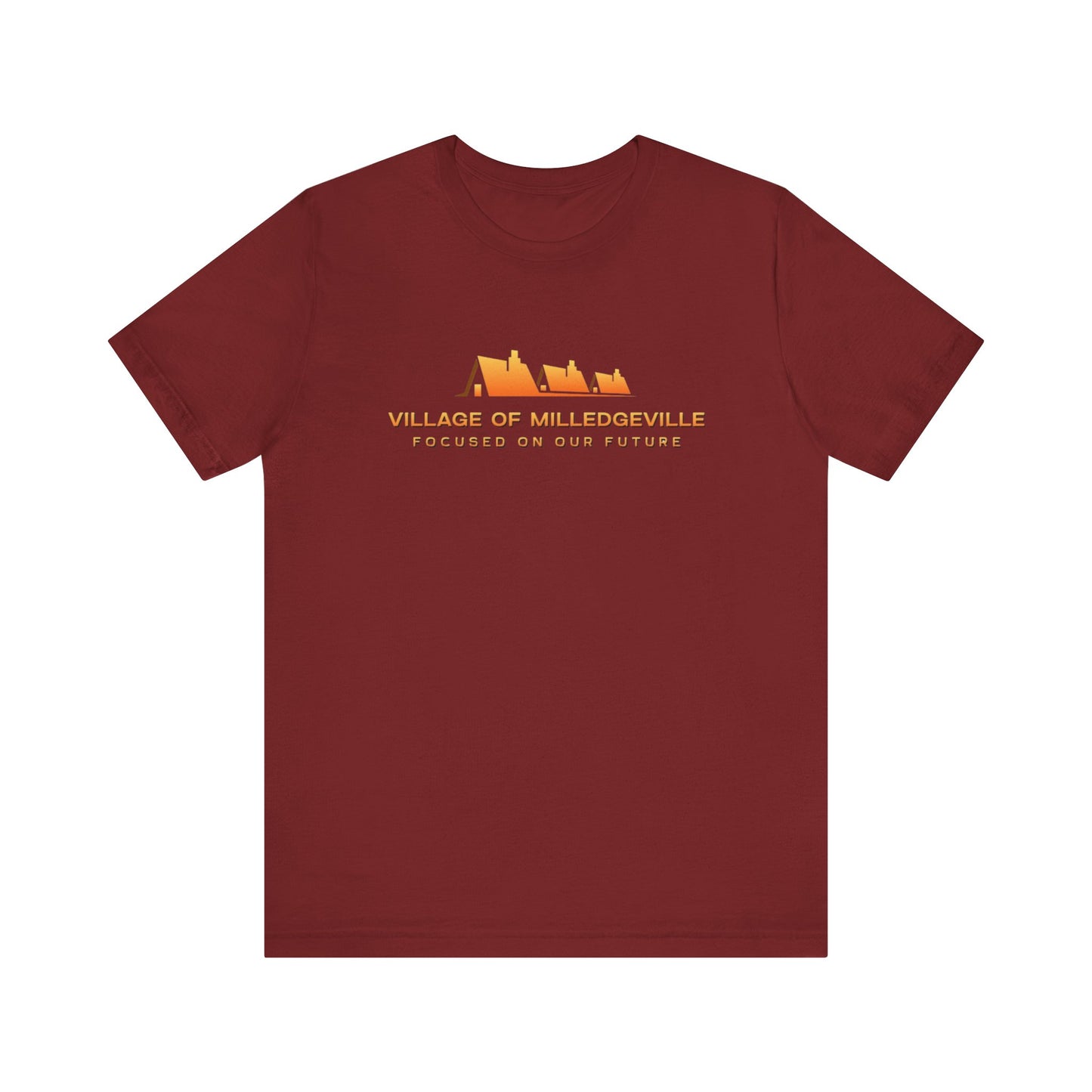 Focused on Our Future - Biker Back - Unisex Jersey Short Sleeve Tee