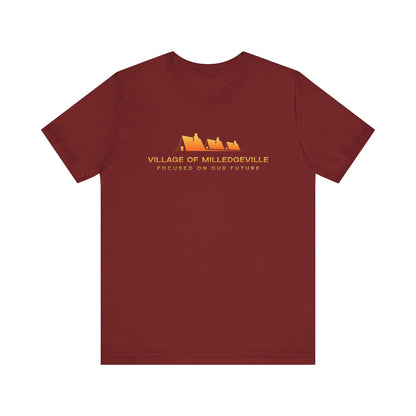 Focused on Our Future - Biker Back - Unisex Jersey Short Sleeve Tee