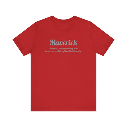 Maverick - Maverick Unisex Jersey Short Sleeve Tee