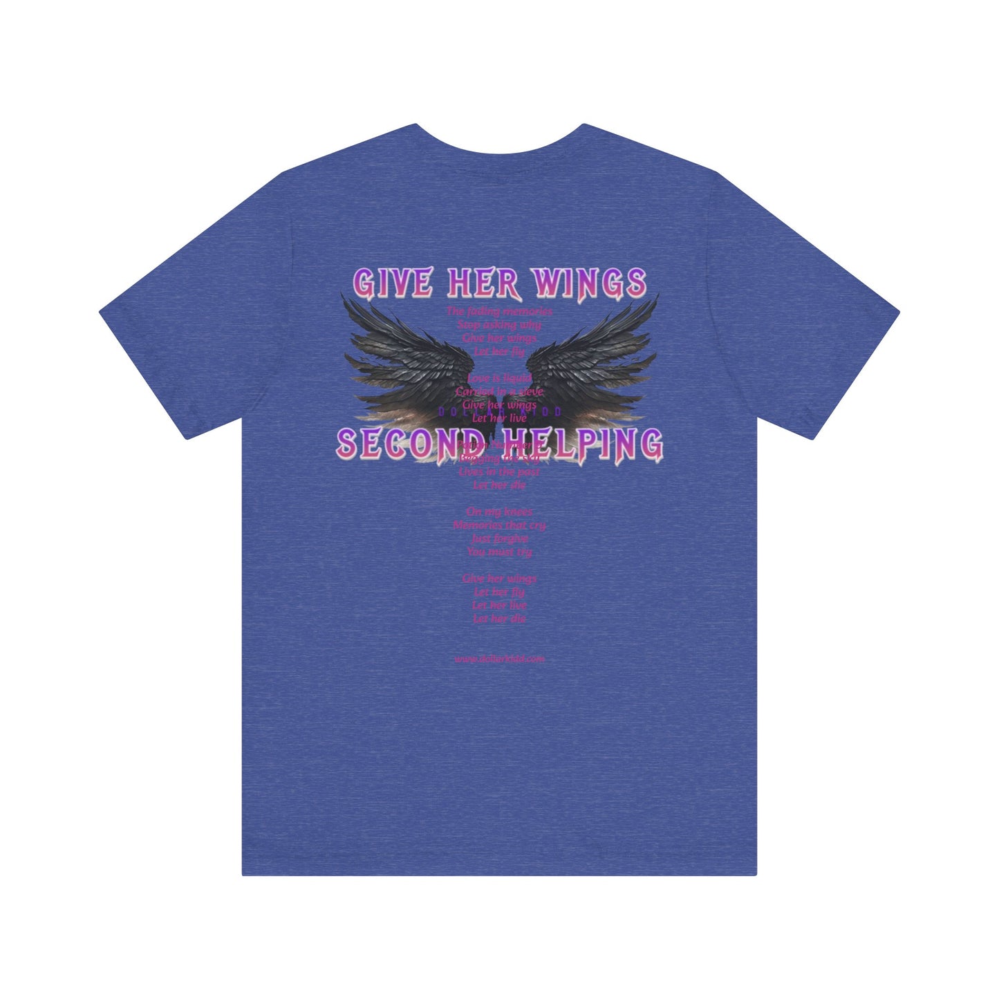 Give Her Wings Unisex Jersey Short Sleeve Tee