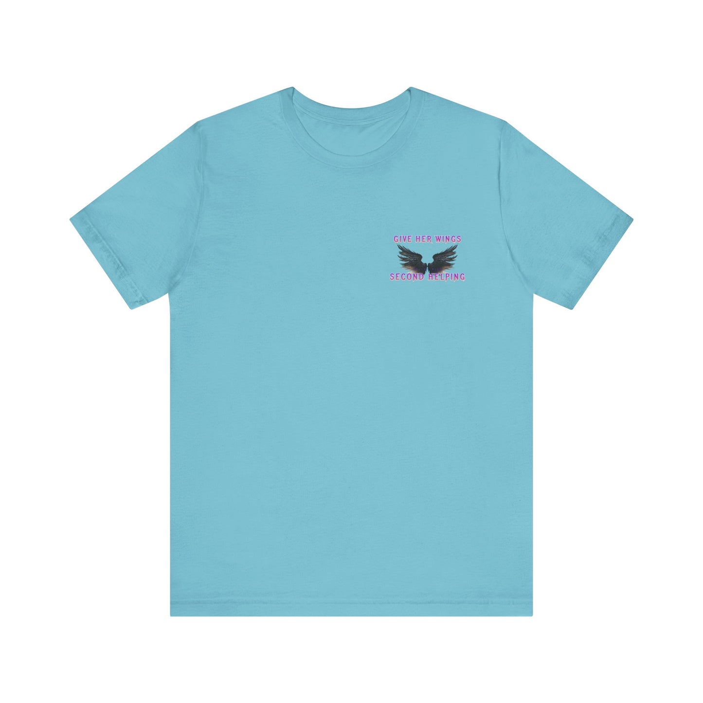 Give Her Wings Unisex Jersey Short Sleeve Tee