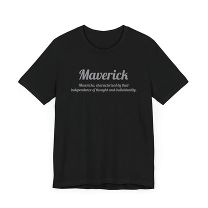 Maverick - Maverick Unisex Jersey Short Sleeve Tee