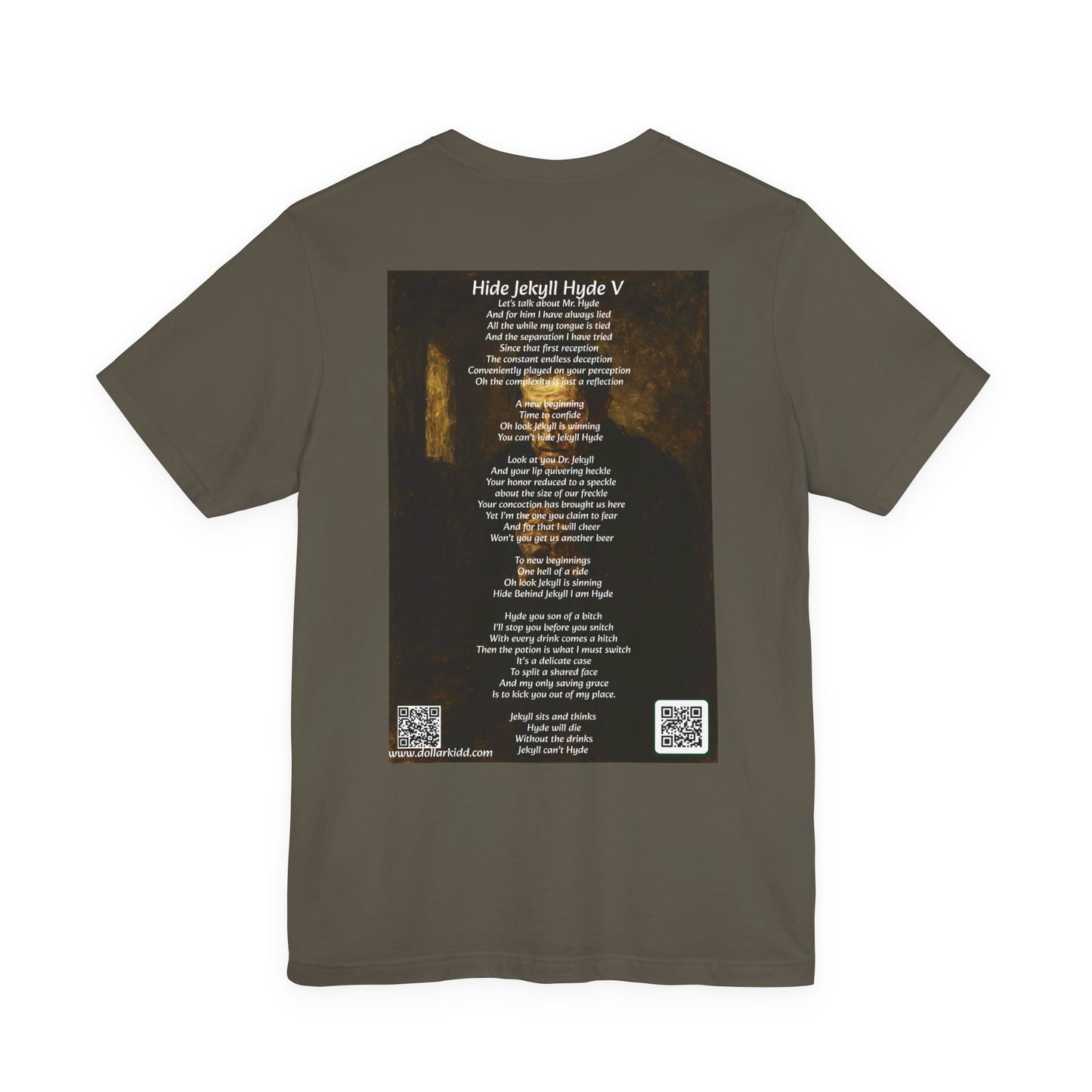 Hide Jekyll Hyde V Unisex Jersey Short Sleeve Tee