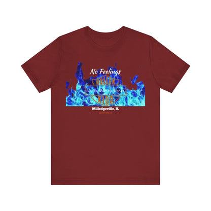 Words Words Words - Orange Logo  Unisex Jersey Short Sleeve Tee