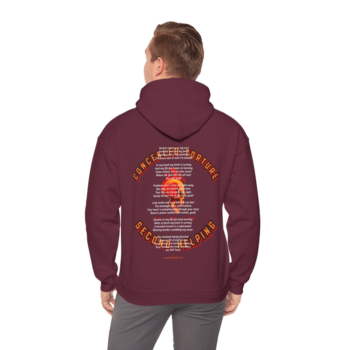 Concealed Torture Unisex Heavy Blend™ Hooded Sweatshirt