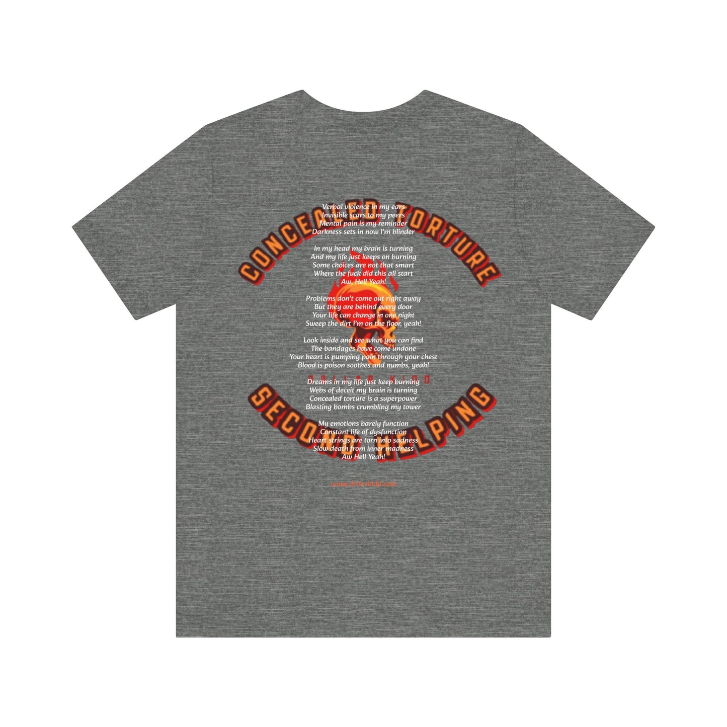 Concealed Torture Unisex Jersey Short Sleeve Tee