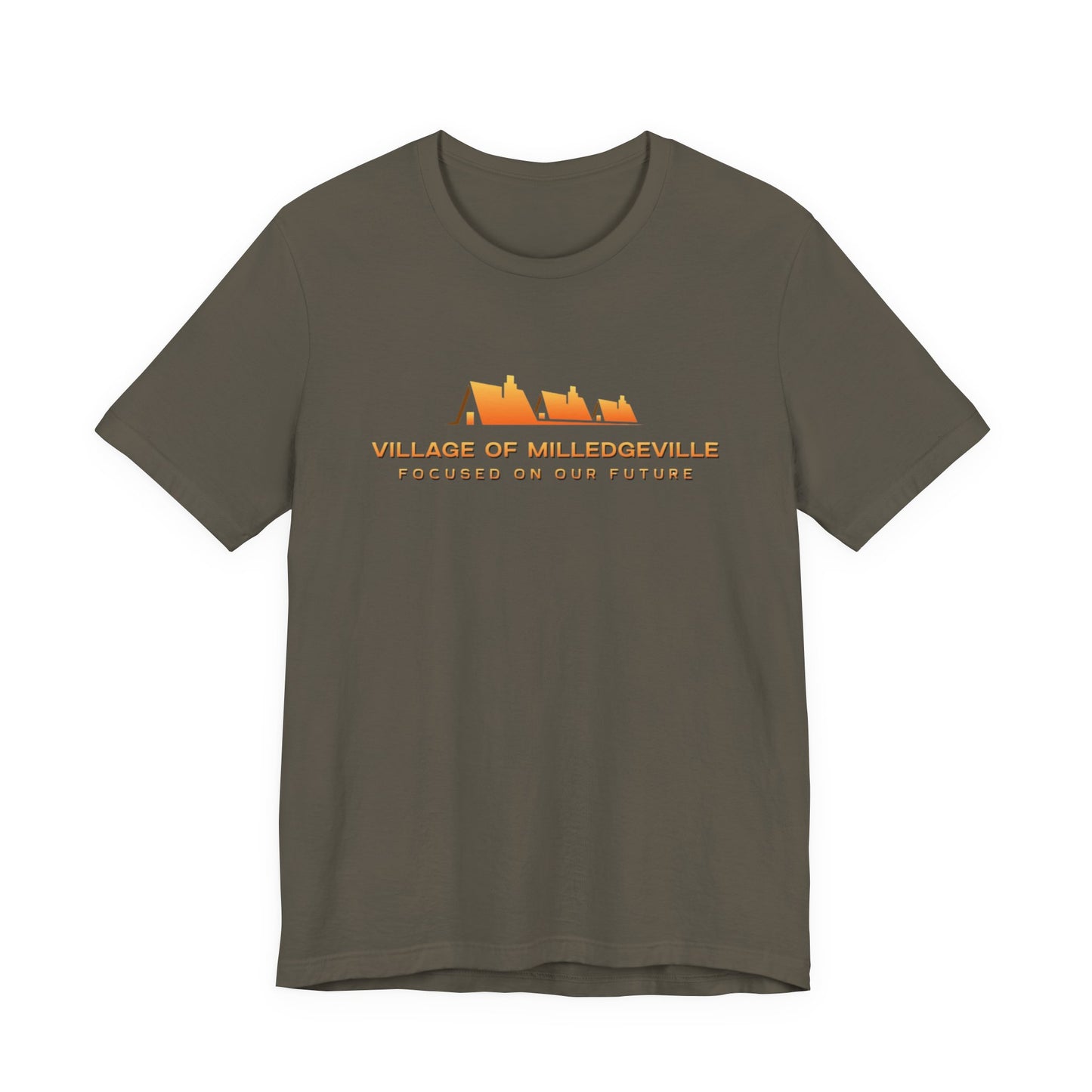 Focused on Our Future - Biker Back - Unisex Jersey Short Sleeve Tee