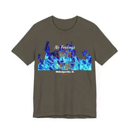 Words Words Words - Orange Logo  Unisex Jersey Short Sleeve Tee