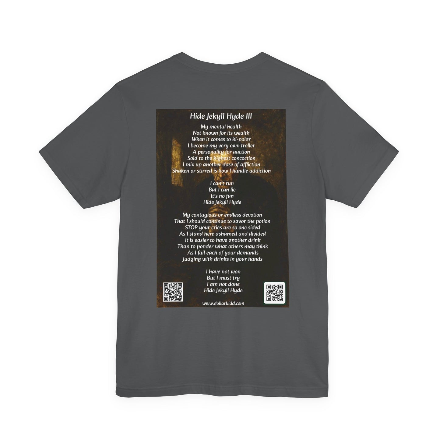 Hide Jekyll Hyde III Unisex Jersey Short Sleeve Tee