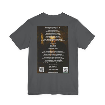 Hide Jekyll Hyde III Unisex Jersey Short Sleeve Tee
