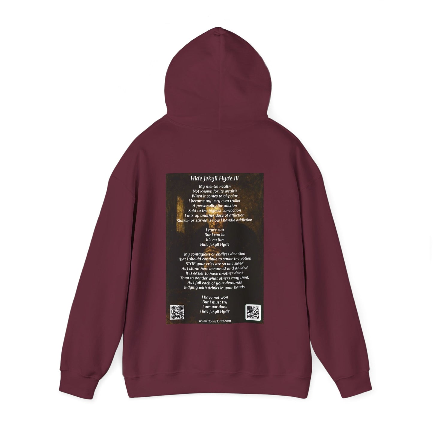 Hide Jekyll Hyde III Unisex Heavy Blend™ Hooded Sweatshirt