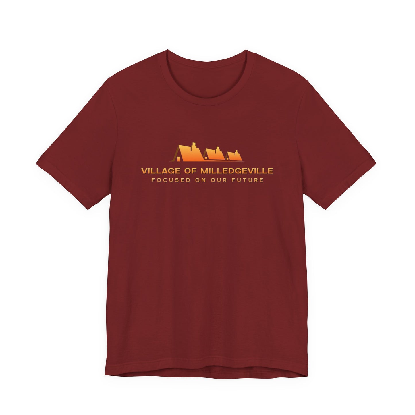 Focused on Our Future - Biker Back - Unisex Jersey Short Sleeve Tee