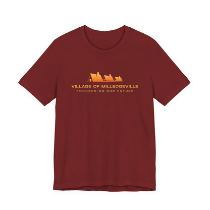 Focused on Our Future - Biker Back - Unisex Jersey Short Sleeve Tee