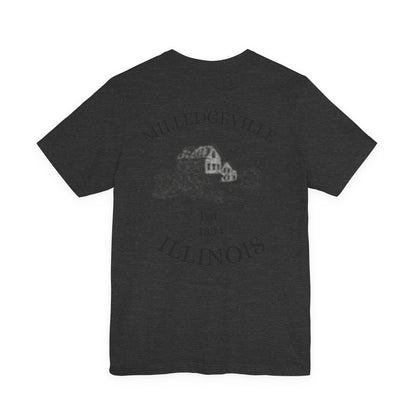 Focused on Our Future - Biker Back - Unisex Jersey Short Sleeve Tee