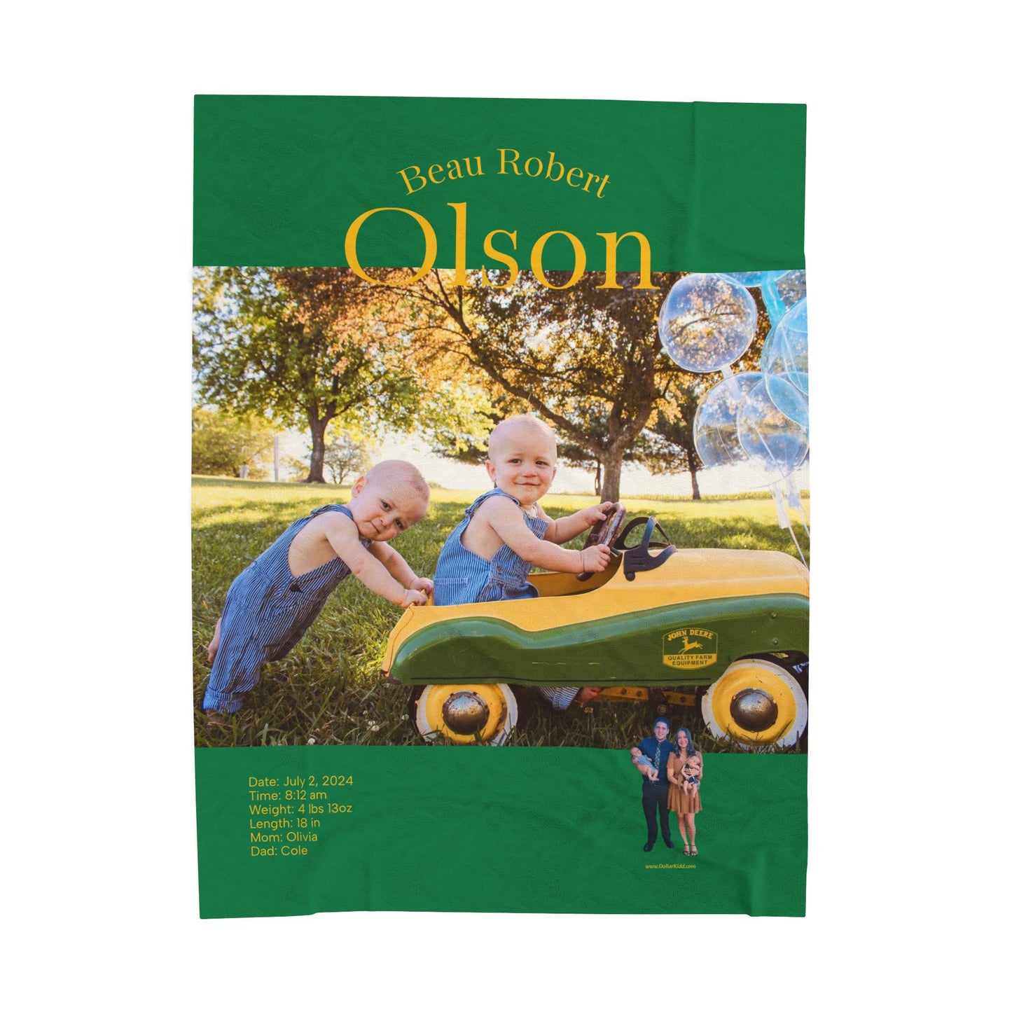 BRO - Velveteen Plush Blanket