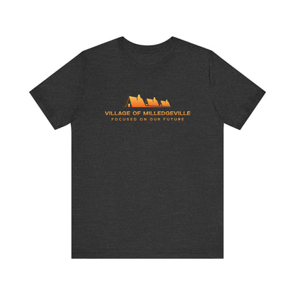 Focused on Our Future - Biker Back - Unisex Jersey Short Sleeve Tee