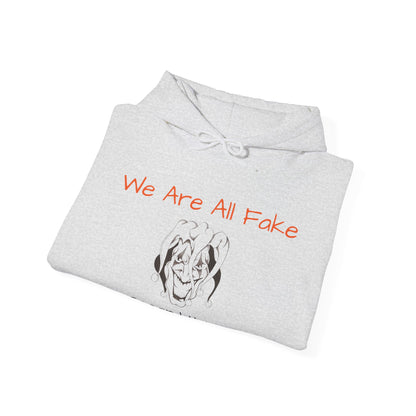 We Are All Fake Unisex Heavy Blend™ Hooded Sweatshirt