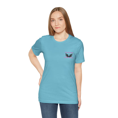 Give Her Wings Unisex Jersey Short Sleeve Tee
