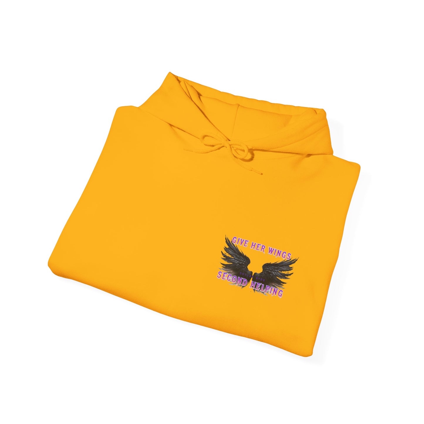 Give Her Wings Unisex Heavy Blend™ Hooded Sweatshirt